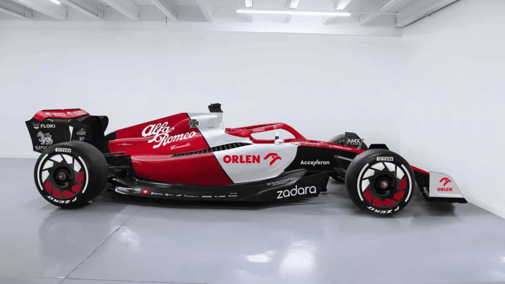 F1: Alfa Romeo é a última equipe a mostrar carro para 2022