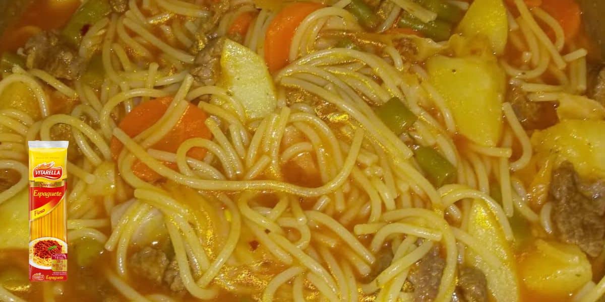 Leia mais sobre o artigo Receita de sopa de macarrão com batata que aprendi com minha bisavó uma delícia