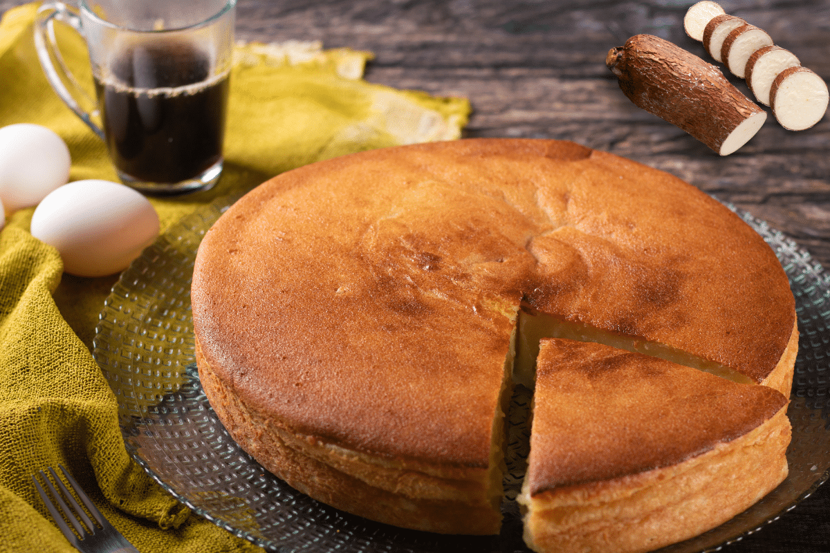 receita de bolo de mandioca com coco muito delicioso e macio ideal para comer com cafe