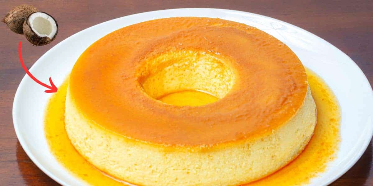 Leia mais sobre o artigo Receita de pudim de coco saboroso e bem fácil uma delícia para servir de sobremesa para família