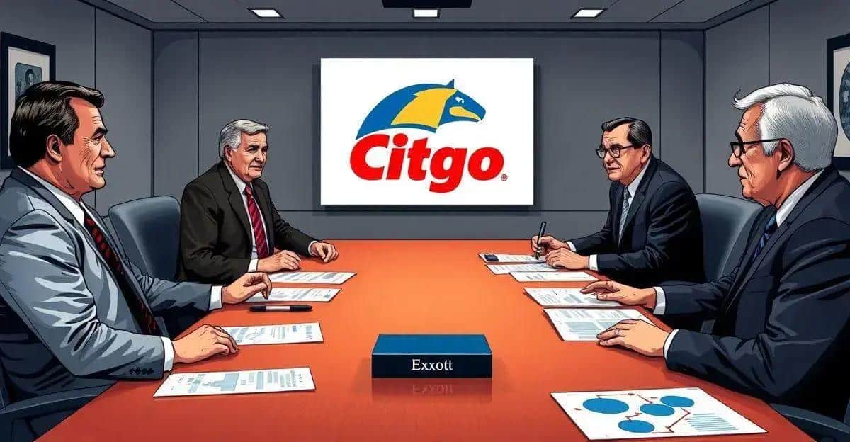 exxon diretor se junta ao grupo elliott em aquisicao da citgo