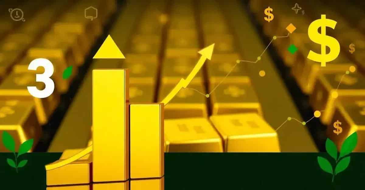 Você está visualizando atualmente 3 Ações de Ouro para Investir em vez de Barras