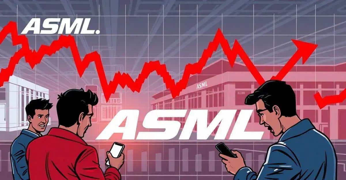 asml queda surpreendente nas acoes apos corte de projecoes