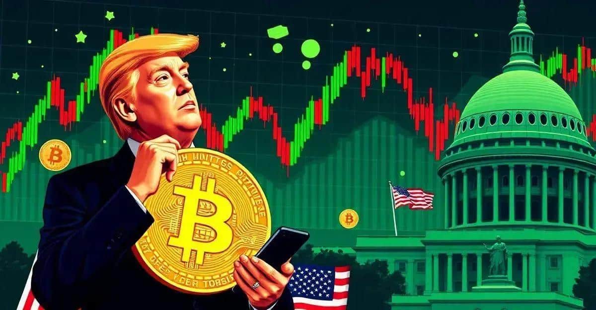 como o rally do bitcoin enfrenta desafios com trump