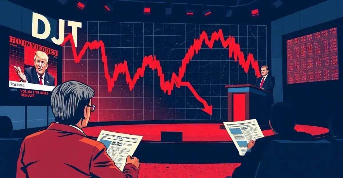 Você está visualizando atualmente DJT Ações Caem Após Debate Vice-Presidencial: O Que Aconteceu?