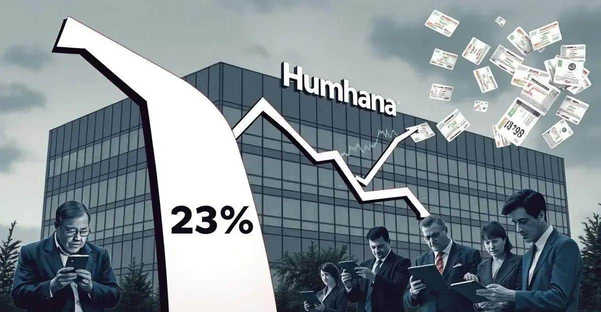 Você está visualizando atualmente Humana: Queda de 23% nas Ações e a Diminuição de Membros