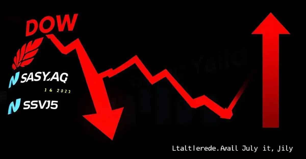 No momento, você está visualizando Mercado de Ações Hoje: Queda do Dow, Nasdaq e S&P 500