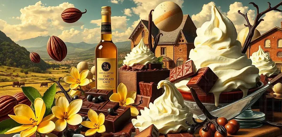 Curiosidades sobre Chocolate com Licor de Baunilha e Chantilly