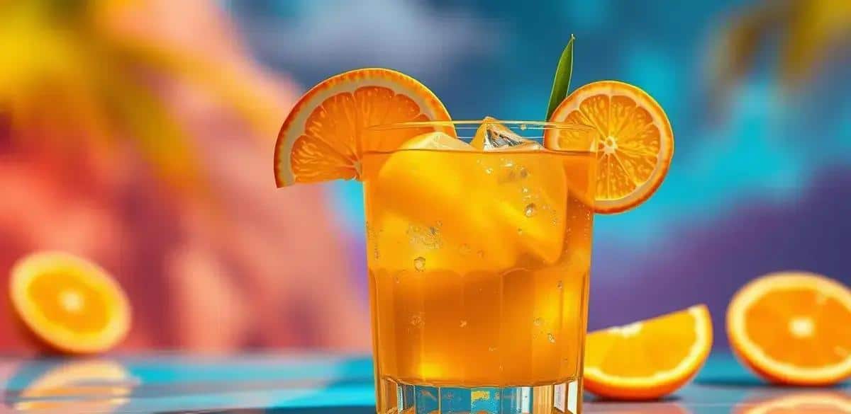 rum com suco de laranja e gengibre a bebida refrescante que voce precisa