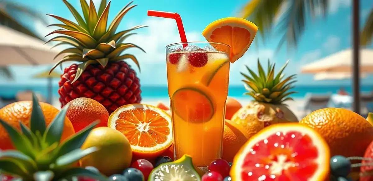 Benefícios de Beber Rum Punch com Frutas