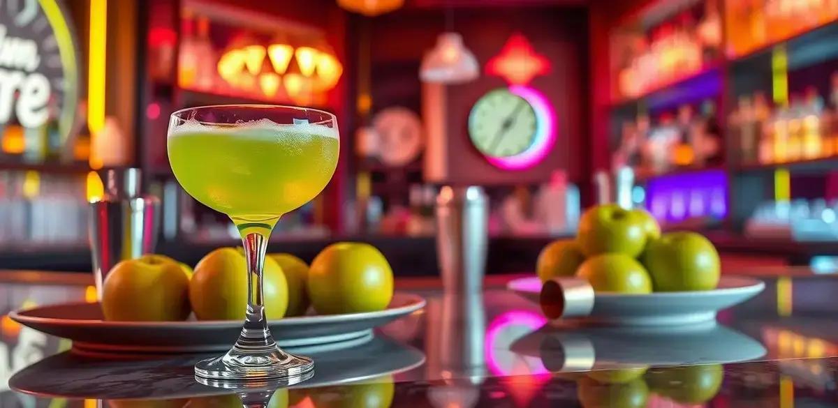 Curiosidades sobre o Whisky Sour com Licor de Maçã Verde