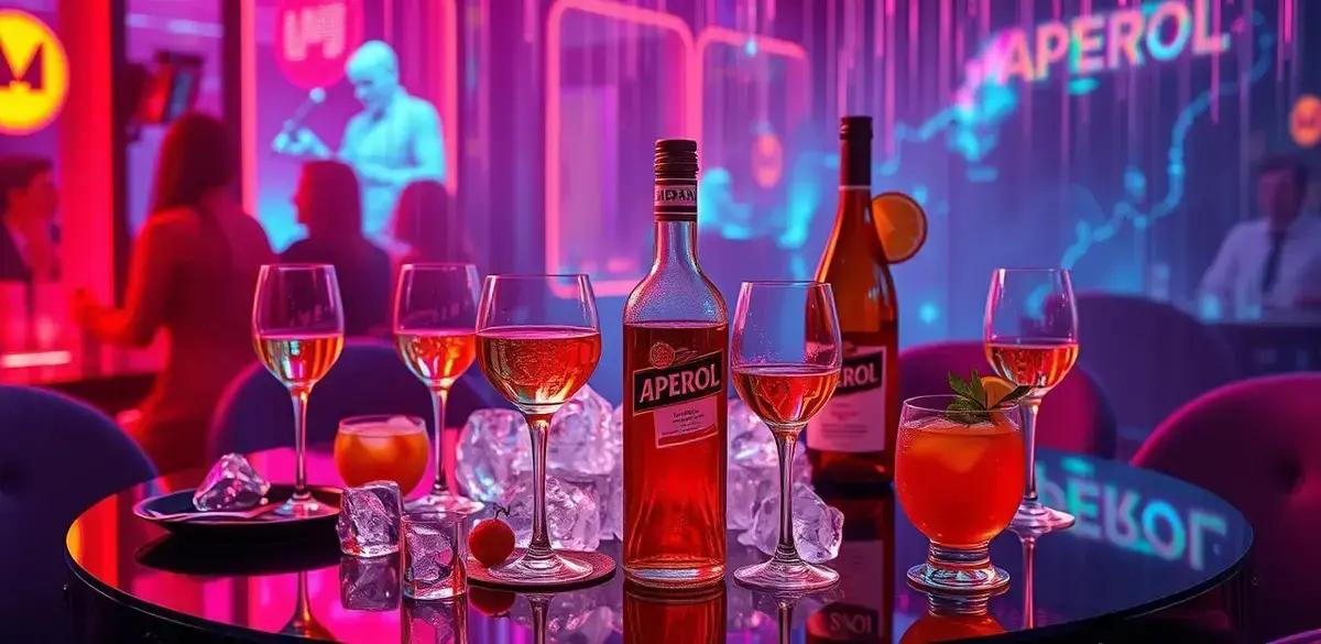 Sugestões de apresentação para Aperol com espumante