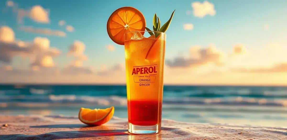 Leia mais sobre o artigo Aperol com Refrigerante de Laranja e Gengibre: A Combinação Refrescante