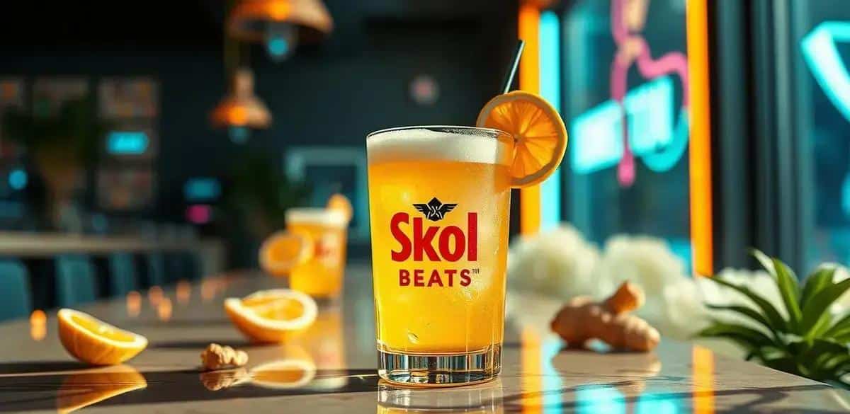 Leia mais sobre o artigo Skol Beats com Espuma de Gengibre: Descubra a Receita Refrescante e Deliciosa