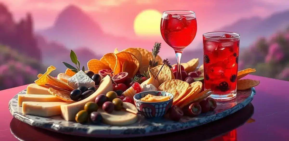 Sugestões de Acompanhamentos para o Drink