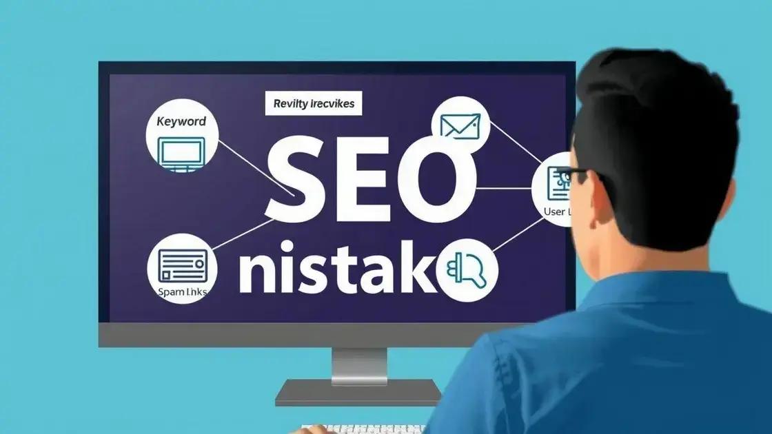 Erros comuns que o SEO já enfrentou e lições aprendidas