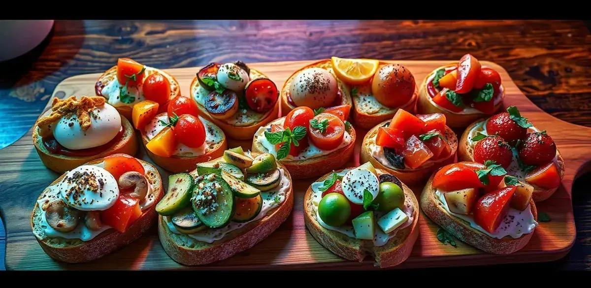 Variações da Receita de Bruschetta