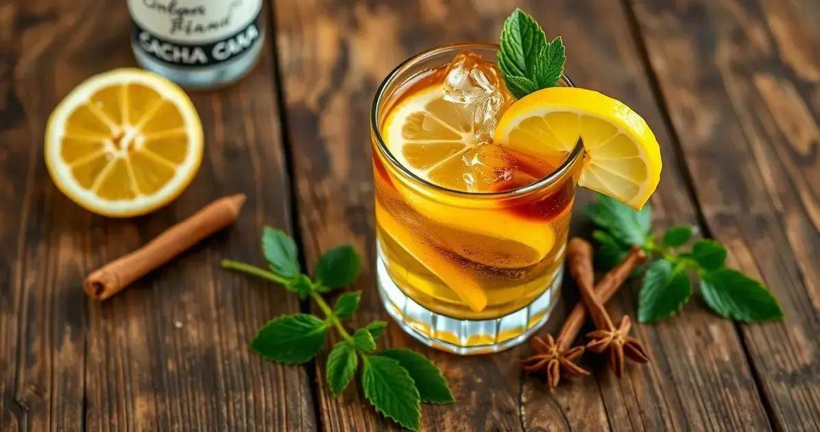Dicas para harmonizar Cachaça com Limão e Melado de Cana