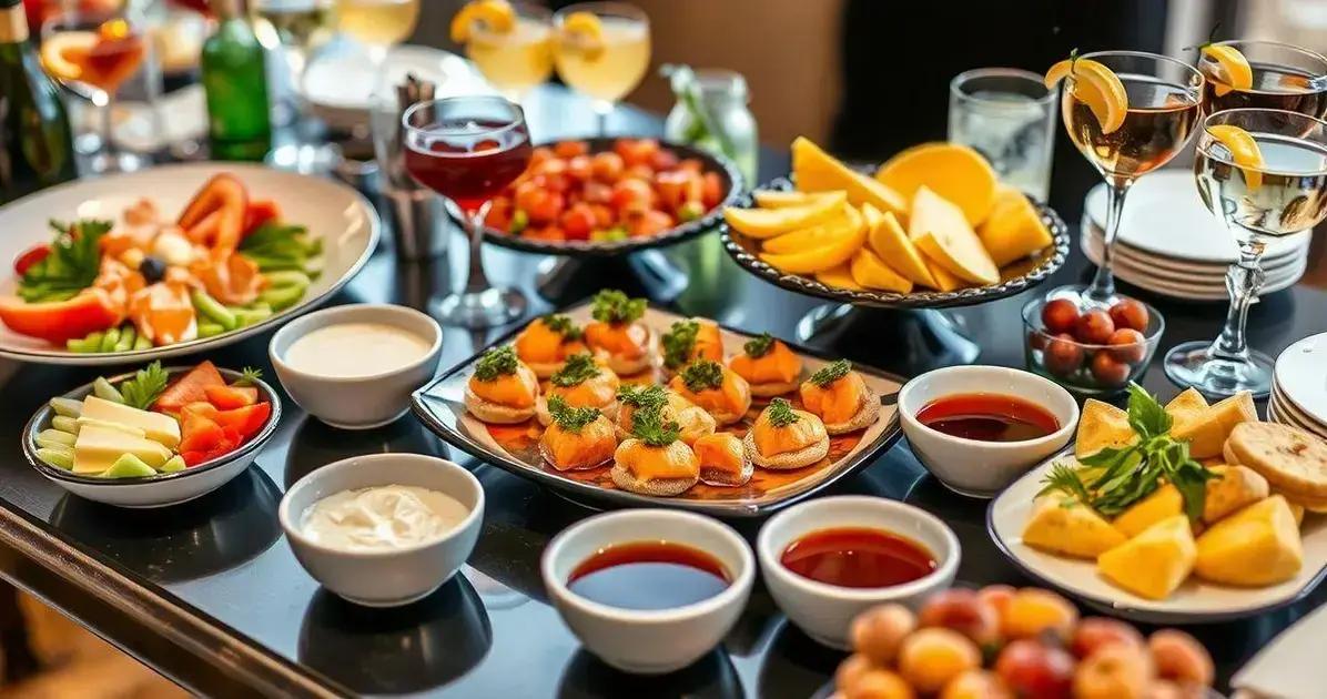 Dicas para Acompanhar o Canapé