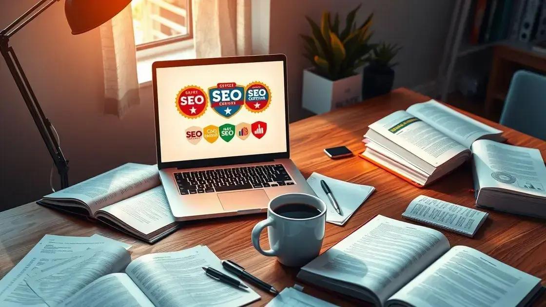 o que são certificações seo e por que são importantes