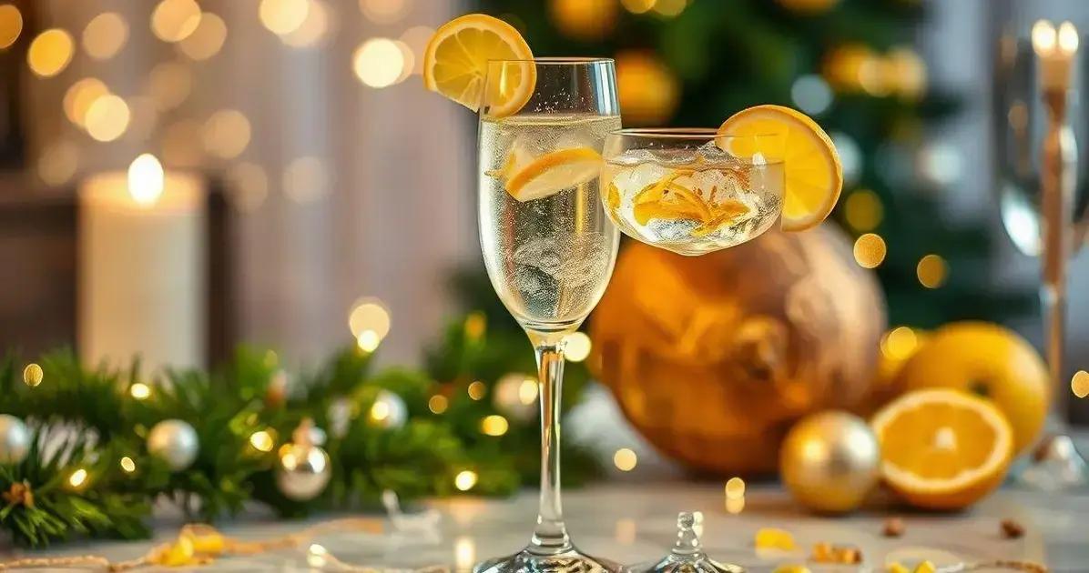 champagne com licor de coco e raspas de limao a bebida ideal para celebrar