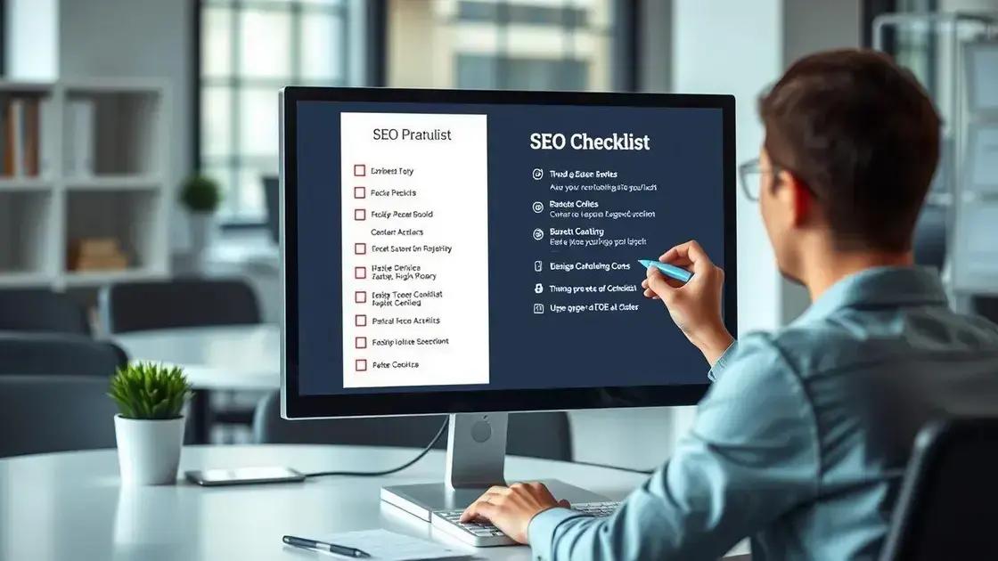 No momento, você está visualizando Checklist SEO Definitivo: 57 Pontos Para Auditar e Otimizar Seu Site Como Um Profissional