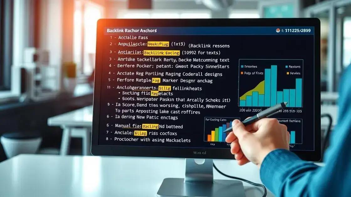 como diversificar âncoras e evitar penalizações