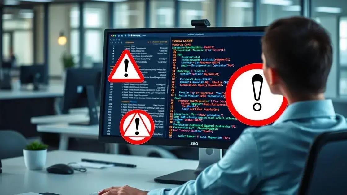 Monitoramento e cuidado com links tóxicos e prejudiciais