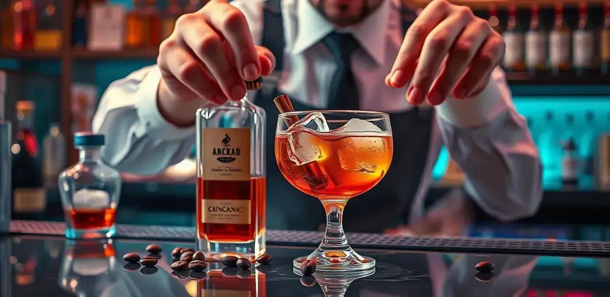 Método de Preparo do Conhaque com Licor de Café e Canela