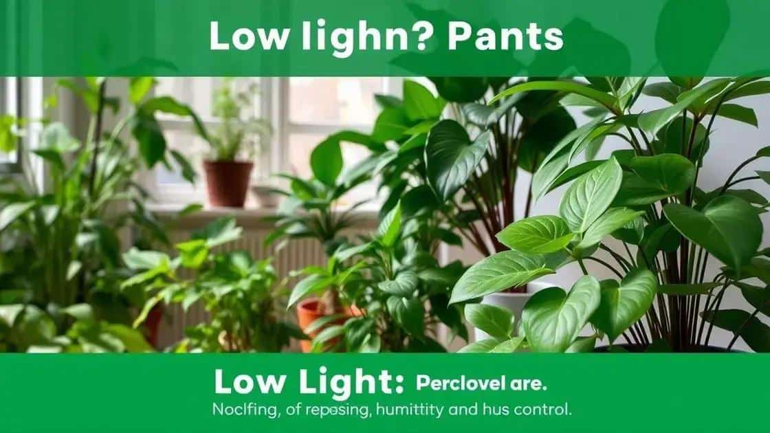 Cuidados especiais para plantas em ambientes escuros