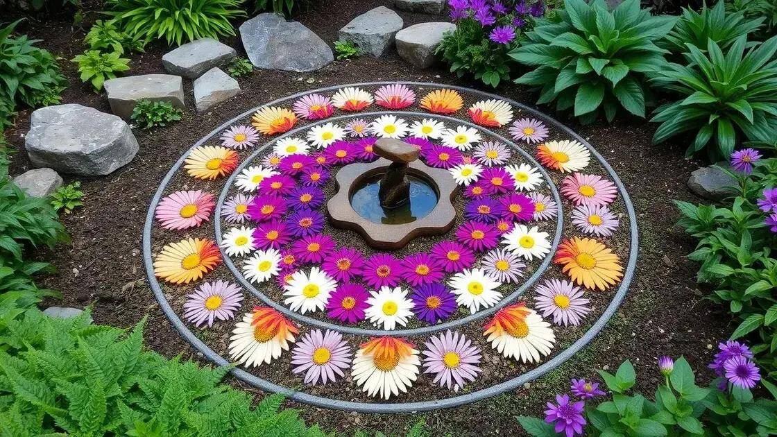 O que é um jardim mandala?