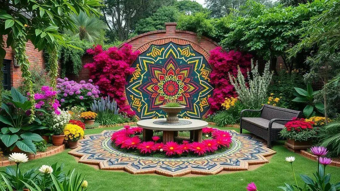 Leia mais sobre o artigo Geometria Sagrada: Como Projetar um Jardim Mandala que Equilibra Estética e Produtividade