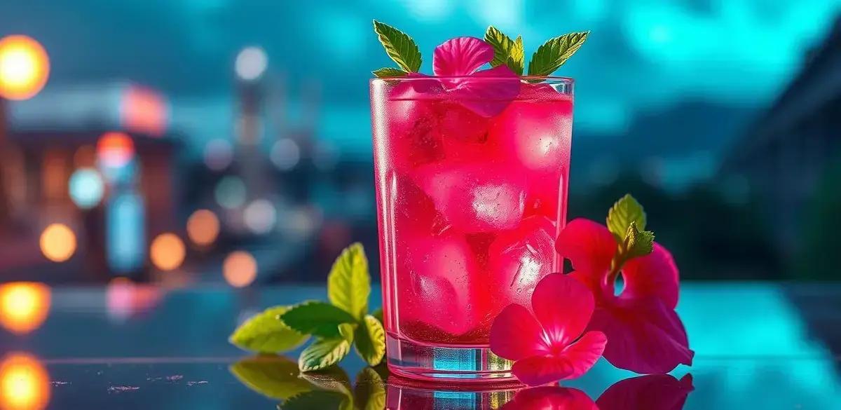 gin com soda de hibisco e hortela refresque se com essa bebida irresistivel