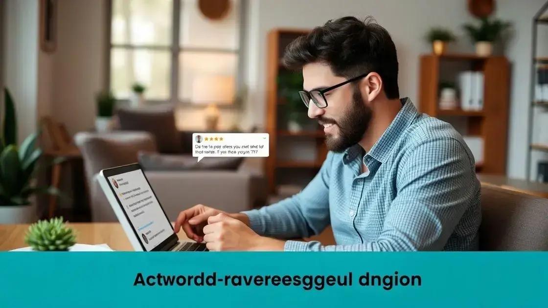 como responder avaliações pode influenciar seu posicionamento