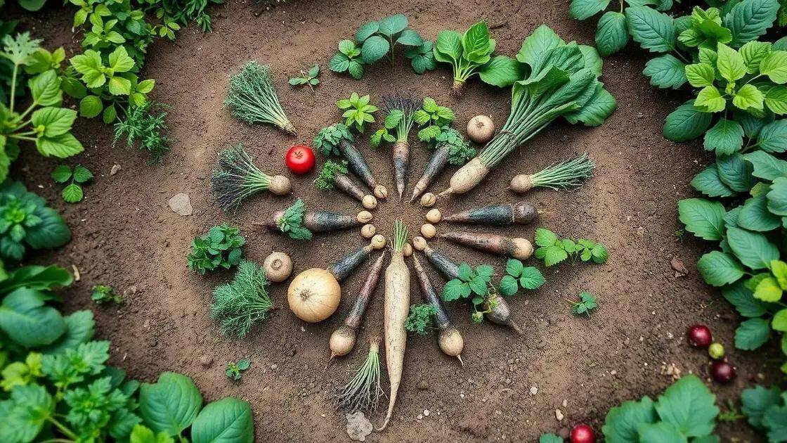 Melhores plantas para horta mandala