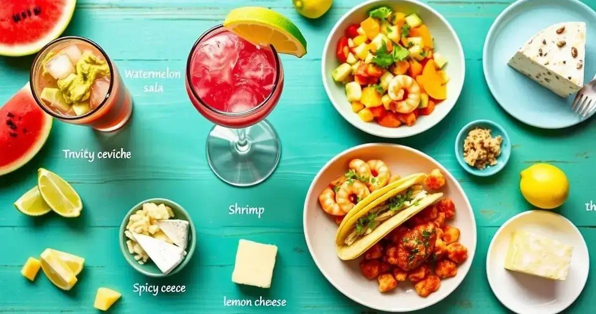 Combinações Perfeitas para a Margarita