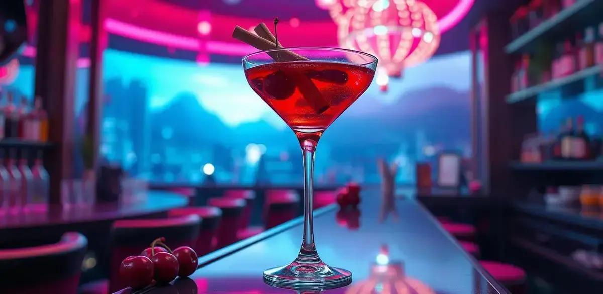 Leia mais sobre o artigo Martini com Licor de Cereja e Canela: uma bebida surpresa