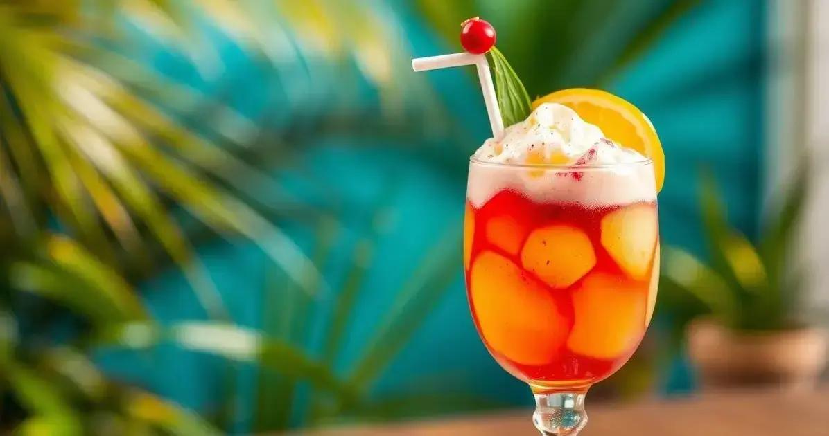 pina colada com espuma de maracuja uma delicia tropical imperdivel