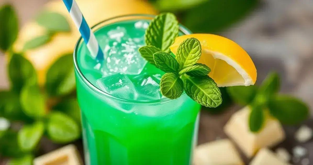 Curiosidades sobre a Piña Colada com Licor de Menta