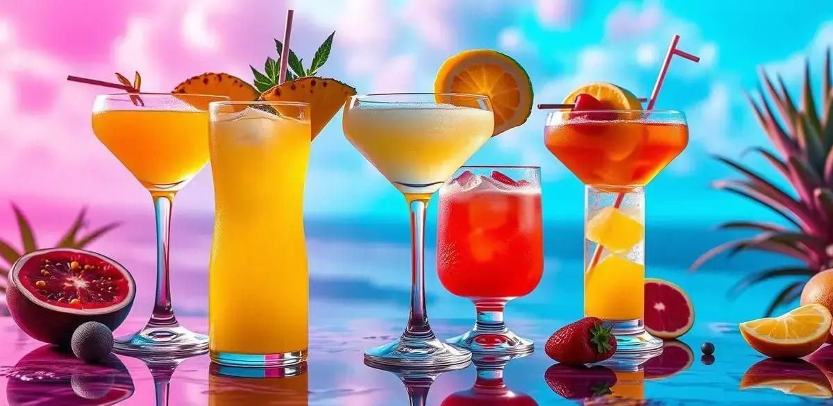 Variações do Pisco Sour com Frutas