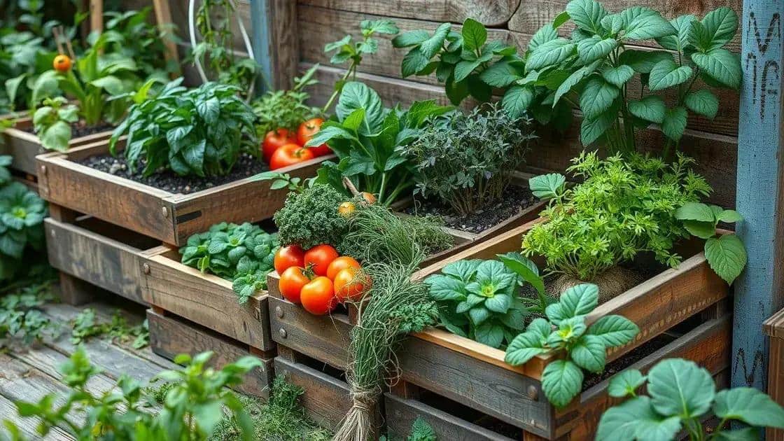 Leia mais sobre o artigo Reutilizando caixotes para cultivar temperos e hortaliças