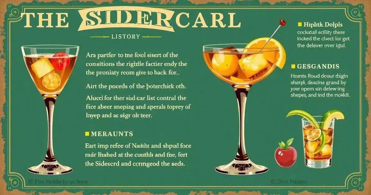 Curiosidades sobre o Coquetel Sidecar