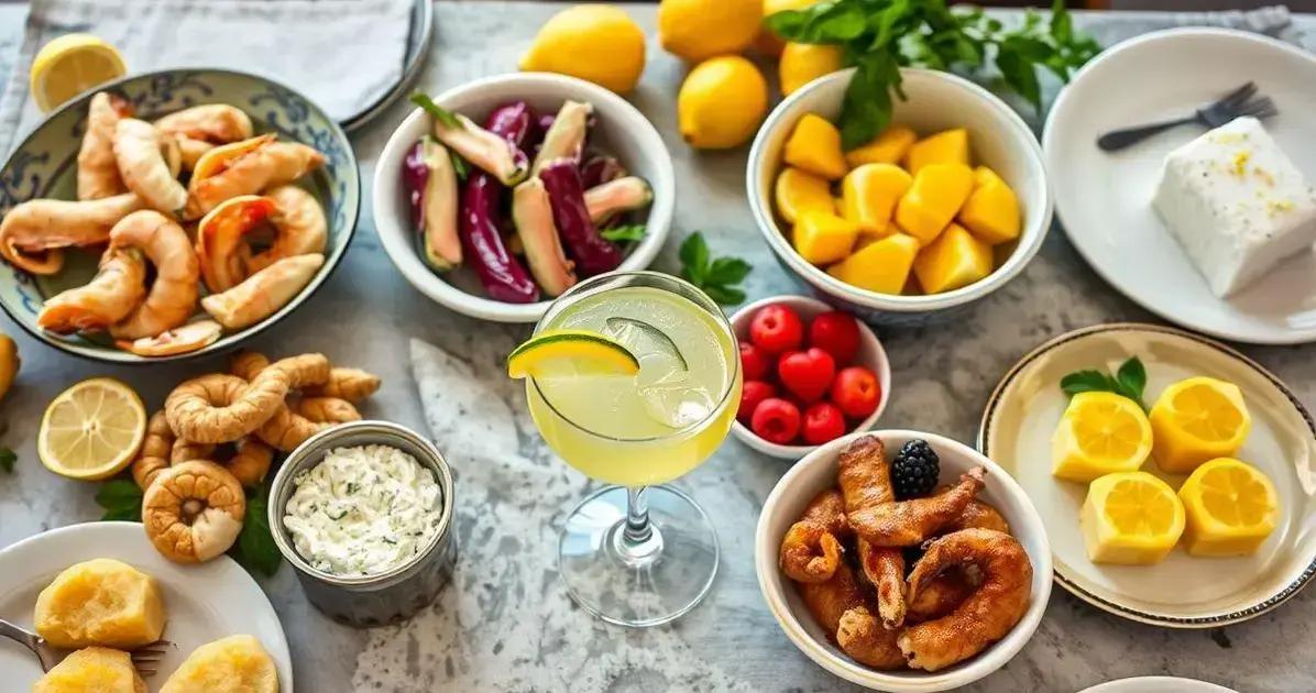 Harmonização de Sabores com o Sidecar e Comidas