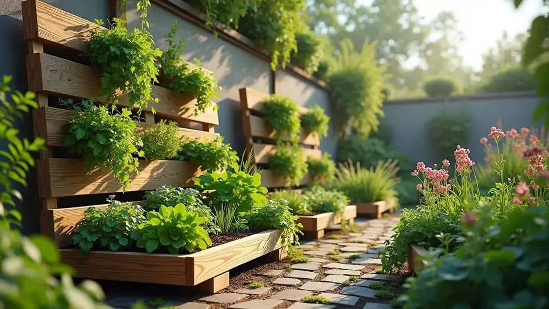 Como montar uma horta vertical com pallet