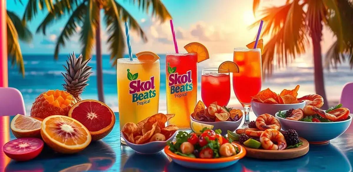 Combinações Ideais com Skol Beats Tropical