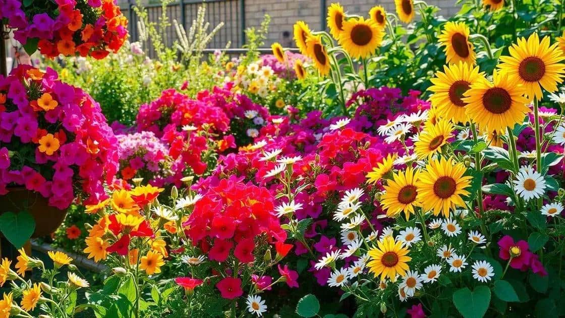 As melhores flores para plantar na primavera