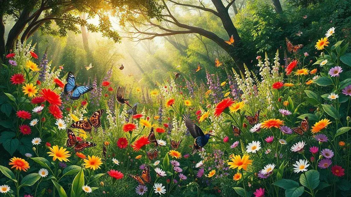 A variedade de plantas nativas e seu impacto