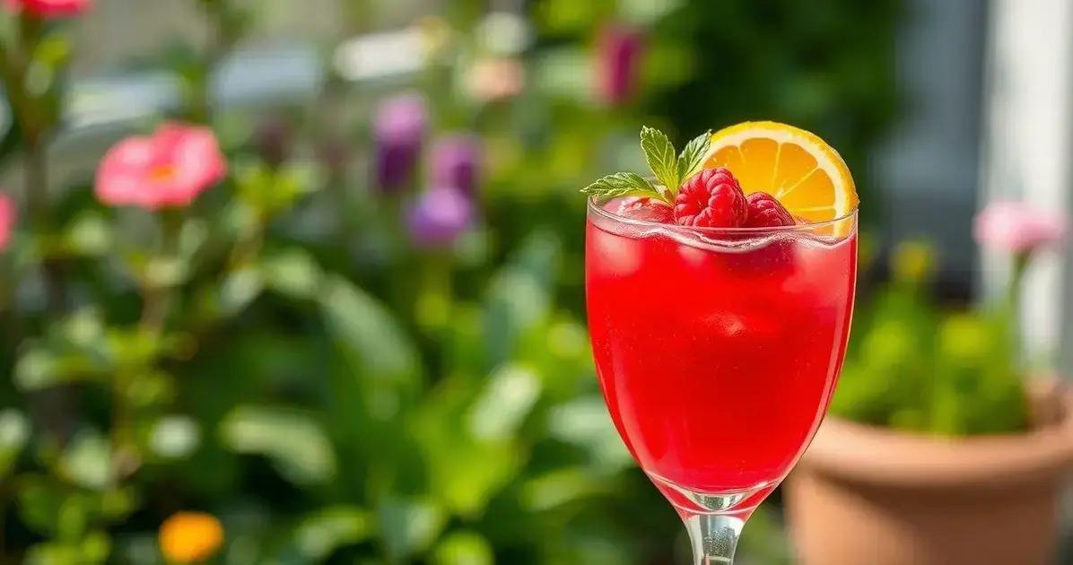 No momento, você está visualizando Cosmopolitan com Framboesa Fresca: A Receita Irresistível para o Verão