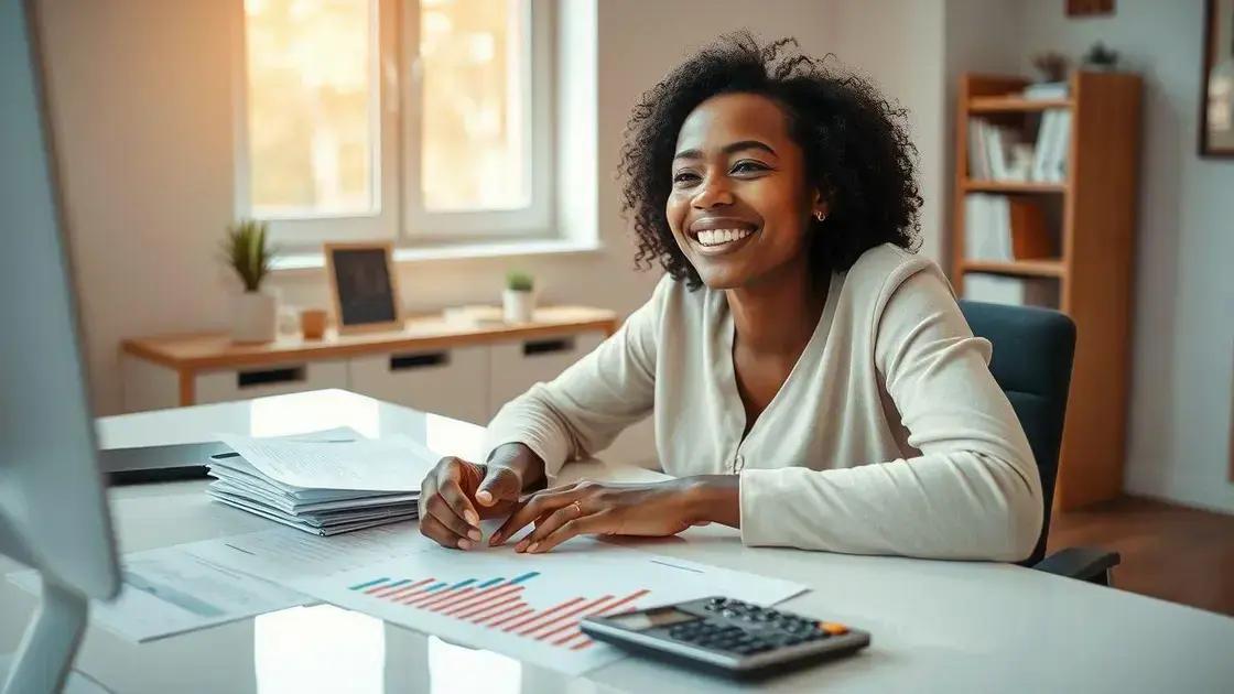 Benefícios de uma vida financeira reorganizada