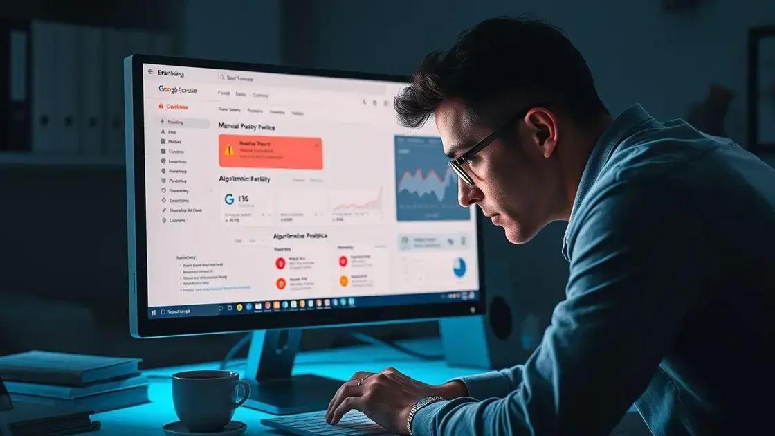 Principais tipos de penalizações aplicadas pelo Google